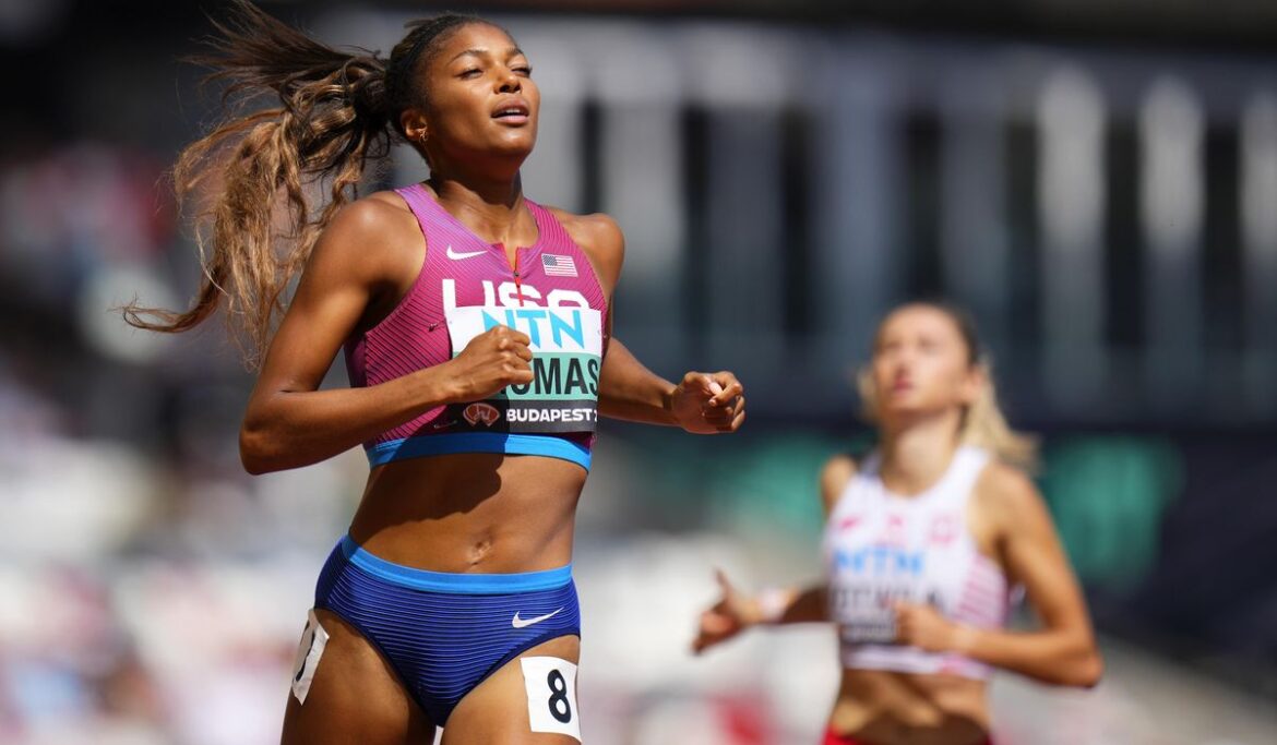 American sprinter Gabby Thomas well-researched in power of sleep, even writing paper on rest
