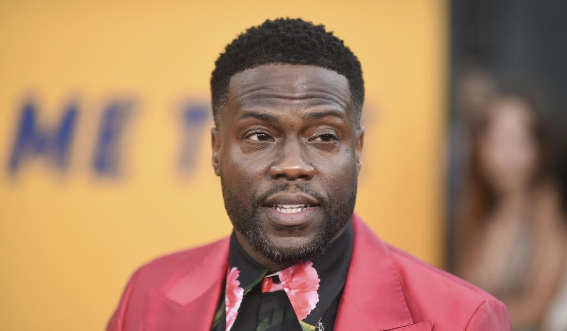 Comedian Kevin Hart wheelchair-bound after ill-fated 40-yard race against former NFL running back