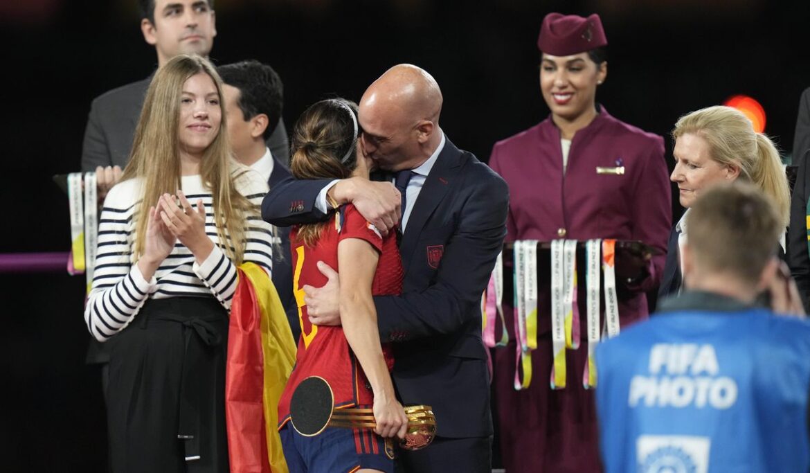 FIFA opens case against Spanish soccer president for his conduct at Women's World Cup final
