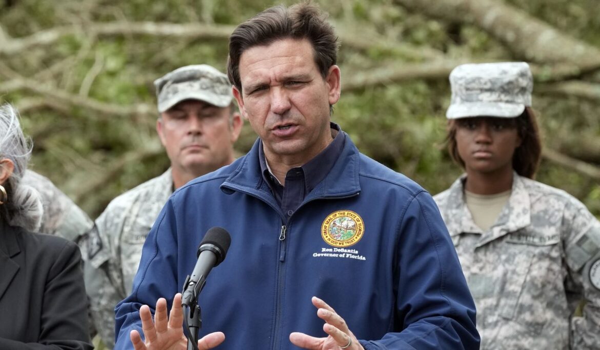 Florida Gov. Ron DeSantis warns post-Idalia storm thieves, looters they might be shot
