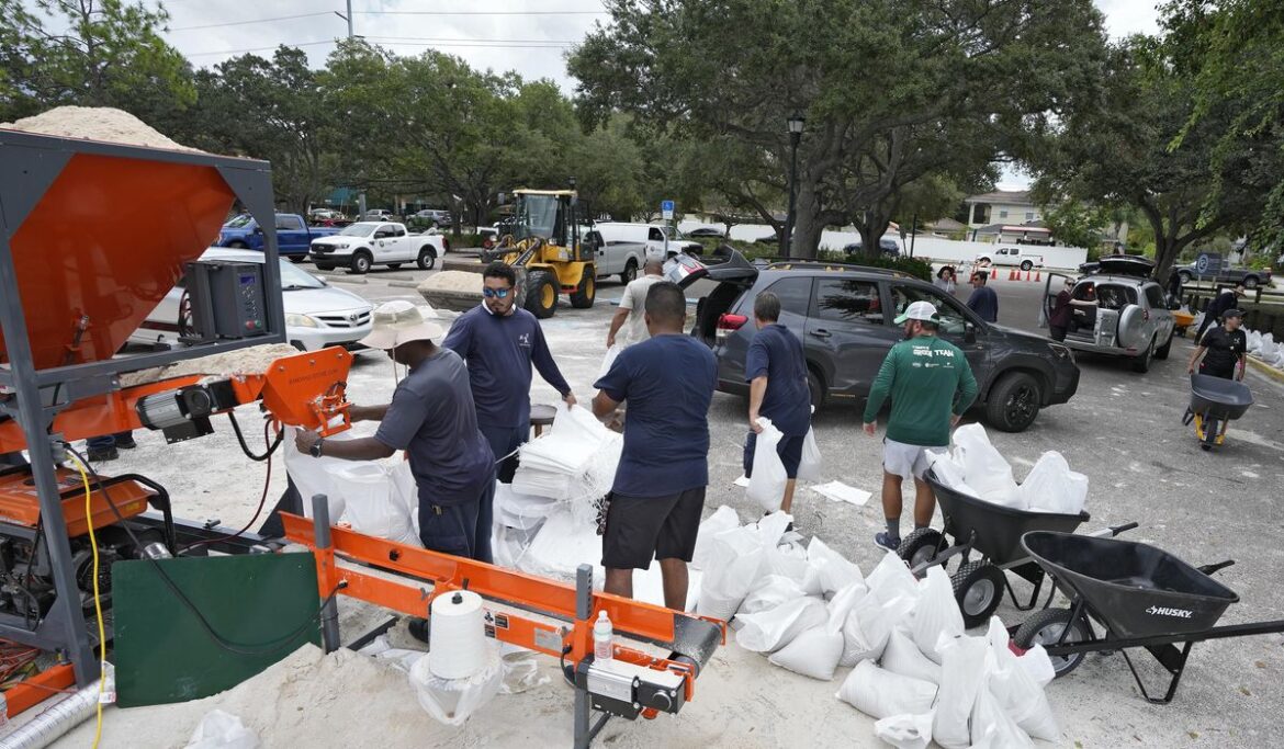 Idalia strengthens to a hurricane, dangerous storm surges are forecast for Florida's Gulf Coast