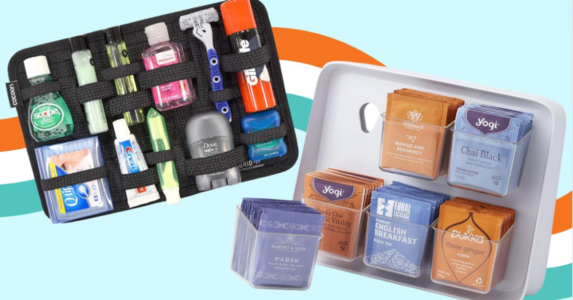 If You're Drowning In Stuff, Consider Getting These 23 Space-Saving Organizers