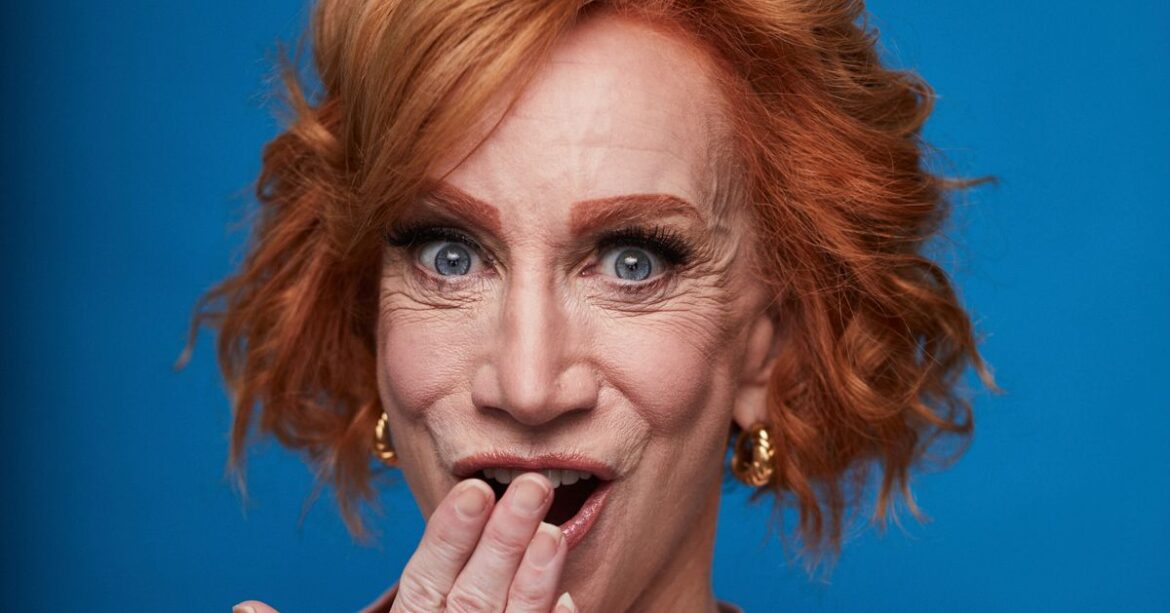 Kathy Griffin Reveals Clownish Pout After Getting Her Lips Tattooed