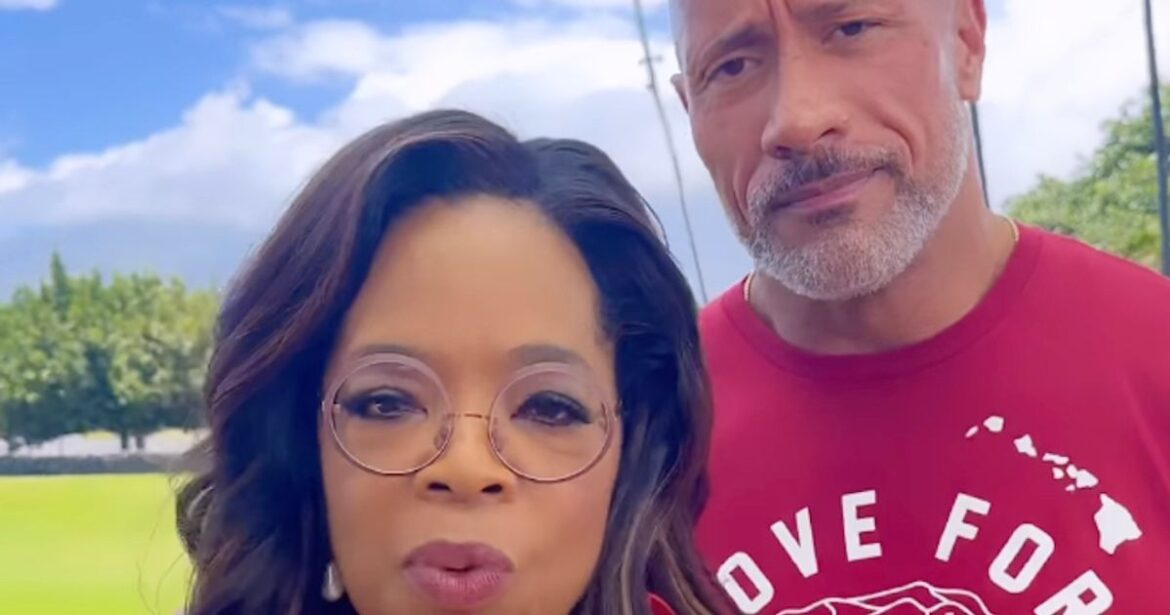 Oprah Winfrey And Dwayne ‘The Rock’ Johnson Donate $10 Million To Maui Wildfire Victims