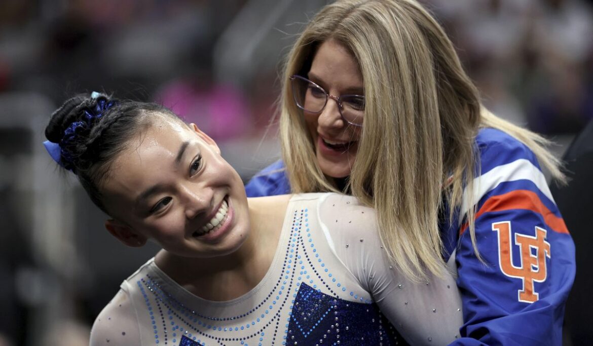 Pre-med Florida junior Leanne Wong chases a spot on the U.S. Olympic gymnastics team
