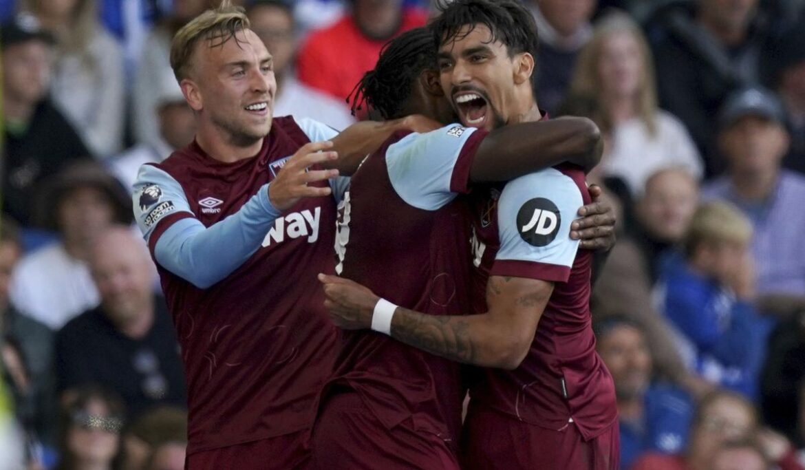 West Ham ends Brighton's perfect record in EPL