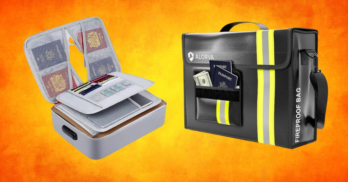 4 Fireproof Document Bags To Put Your Mind At Ease