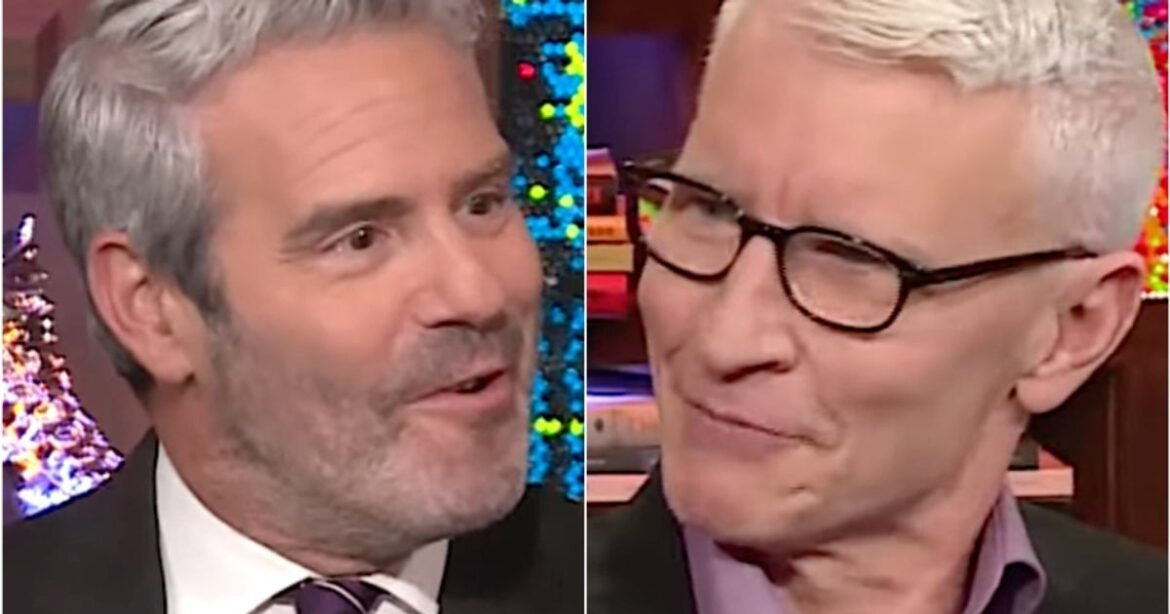 Andy Cohen Just Asked Anderson Cooper The Most Inappropriate Question On TV