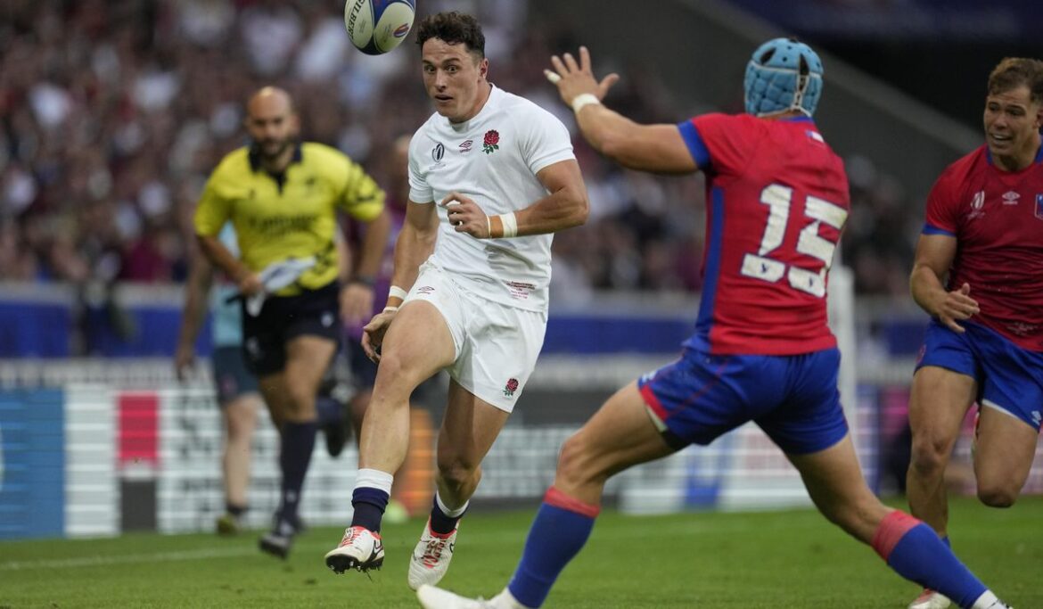 Arundell scores 5 tries in England romp against Chile at the Rugby World Cup
