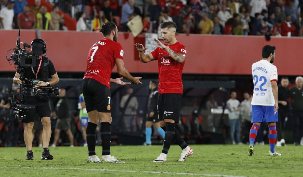 Barcelona's winning streak ends with 2-2 draw at Mallorca in Spanish league