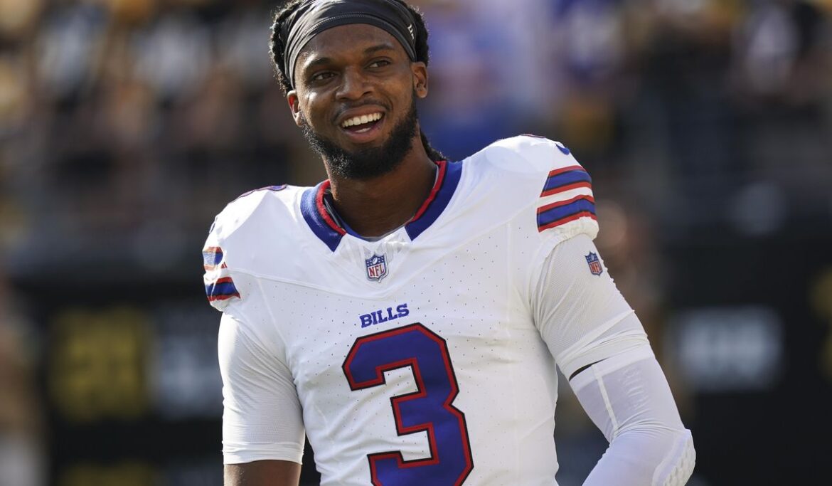 Damar Hamlin doesn't play in Bills' opener against the Jets
