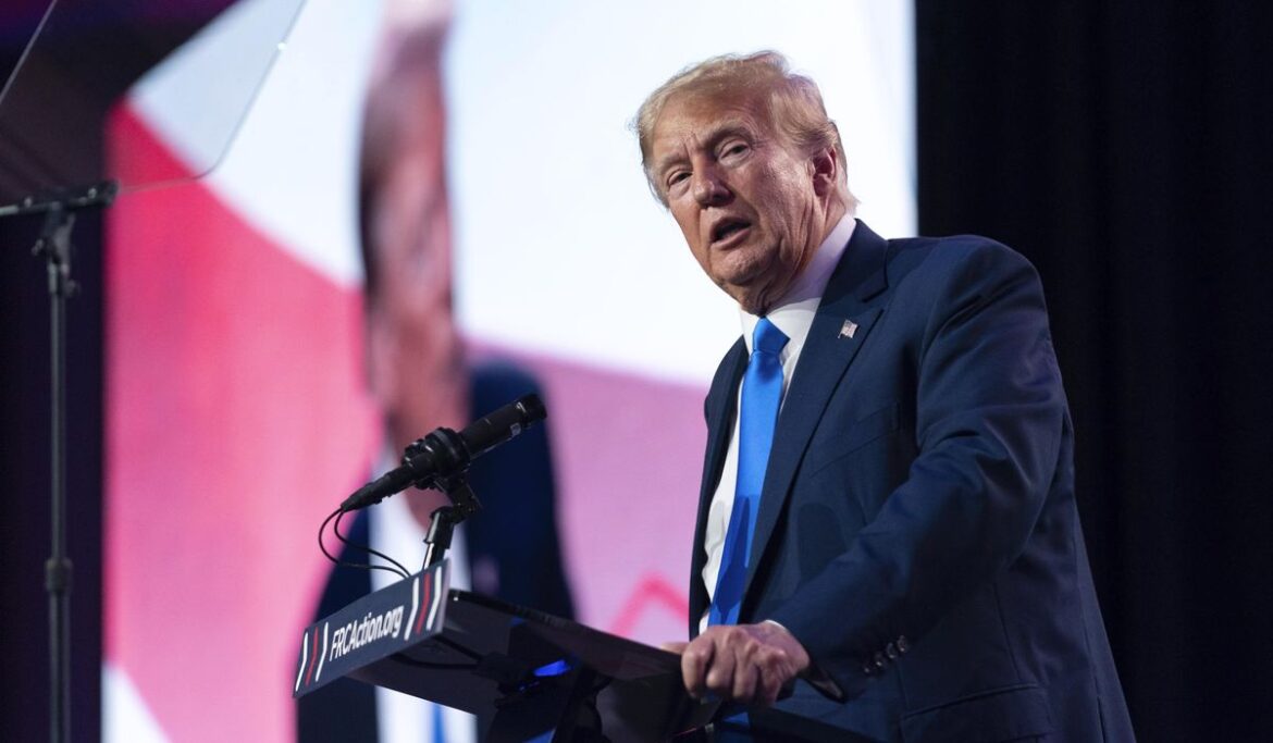 Donald Trump calls criminal charges against him 'banana republic indictments'