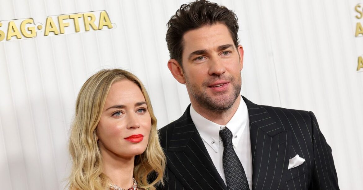 Emily Blunt, John Krasinski Attend U.S. Open With Their Kids