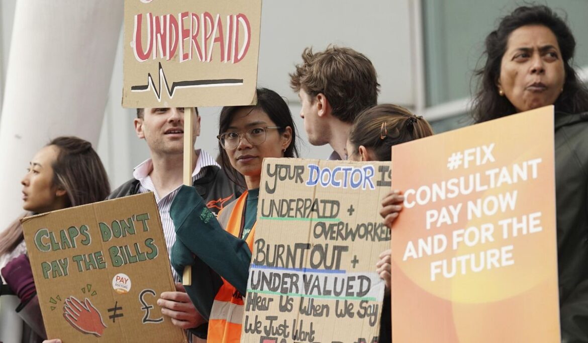 England's National Health Service operates on holiday-level staffing as doctors' strike escalates