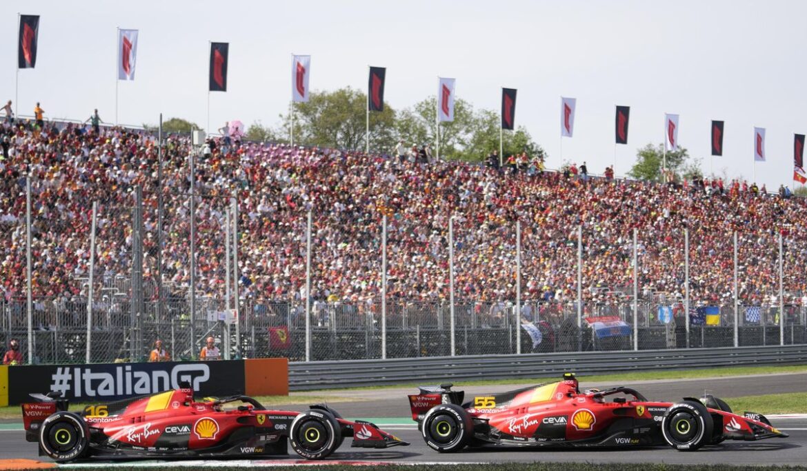 Ferrari has its fighting spirit back after intense tussle between Sainz and Leclerc at Monza