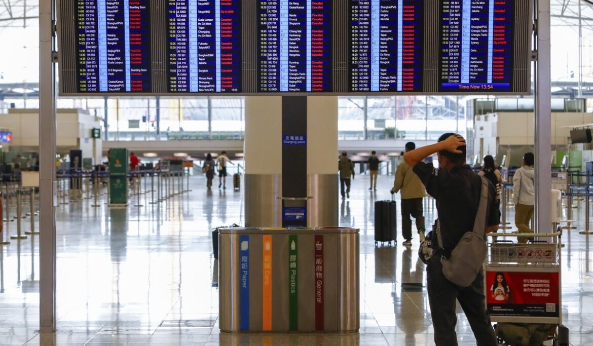 Hong Kong, other parts of south China grind to near standstill as Super Typhoon Saola edges closer