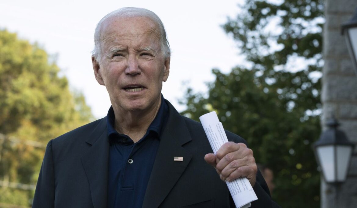 Joe Biden, at Rehoboth Beach home in Delaware, says he's 'not on vacation'