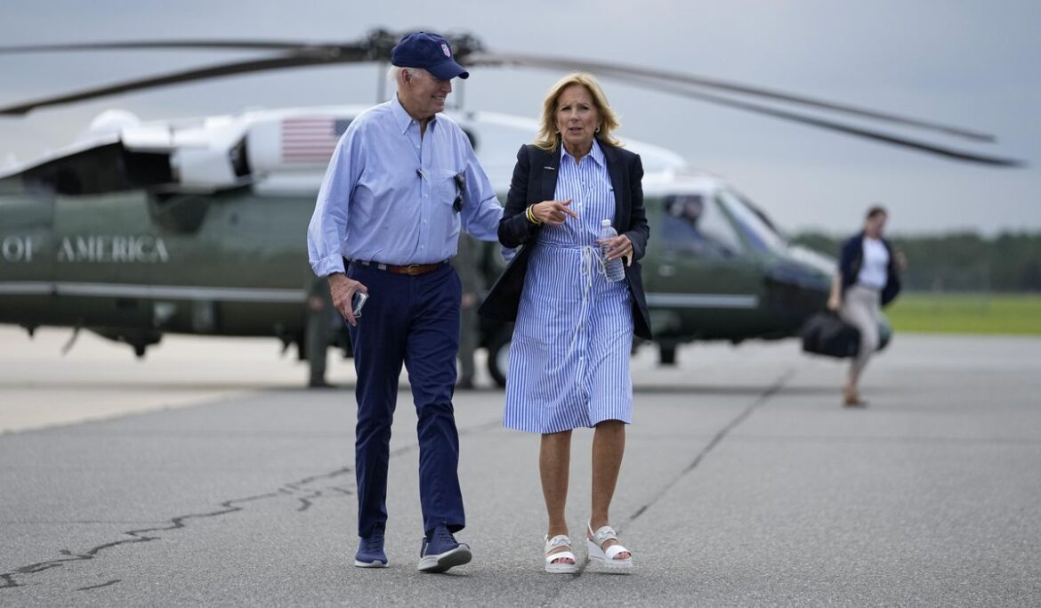 Joe Biden tested, monitored for COVID-19 after first lady Jill Biden tests positive