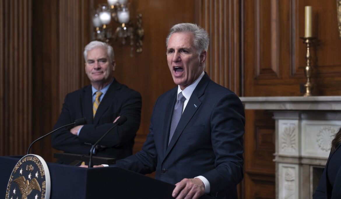 Kevin McCarthy not worried about job after needing Dem votes to pass stop-gap spending measure