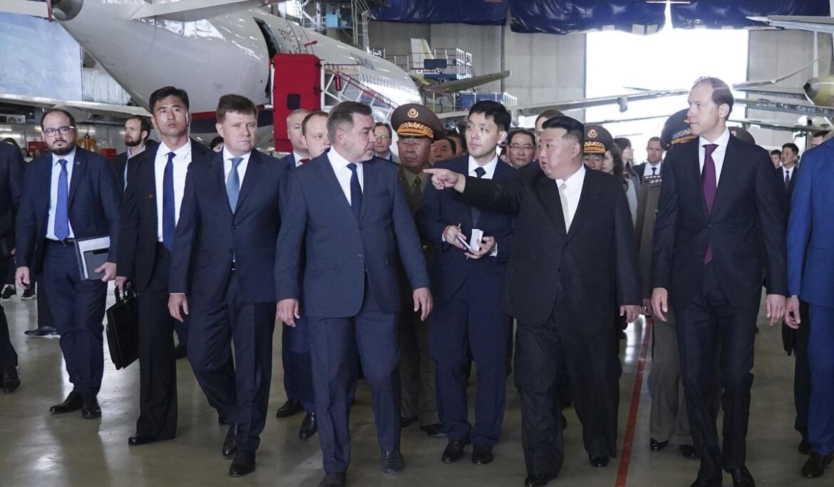 Kim Jong-un arrives in Russian port city where he is Kim Jong-un arrives in Russian port city where he is shown nuclear-capable bombers