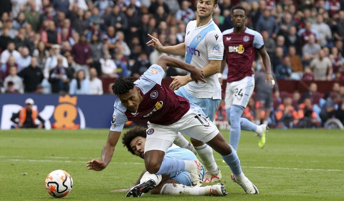Late goal flurry helps Aston Villa overcome Crystal Palace in Premier League