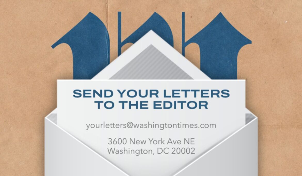 Letter to the editor: Biden's Potemkin Villages