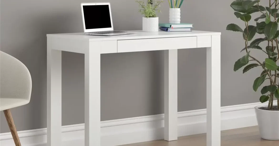 Maximize Your Small Space With The Affordable Parsons Desk