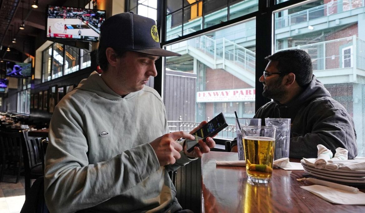 Online bets on NFL games surged in Week 1 as legal sports betting continues to grow