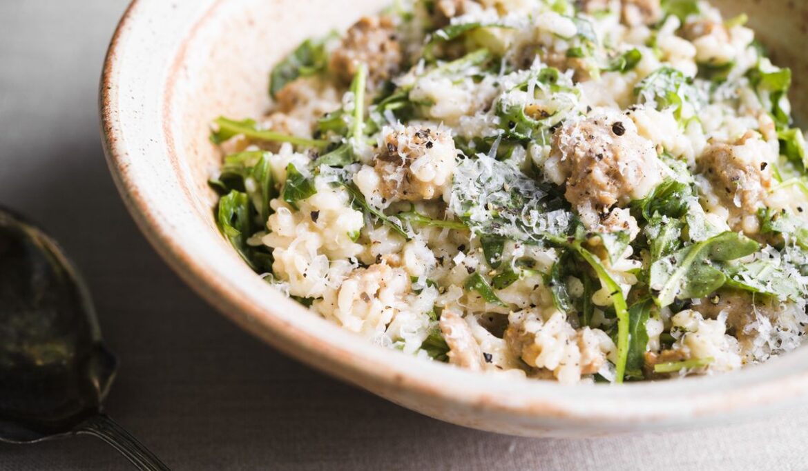 RECIPE: Risotto with sausage and sun-dried tomatoes