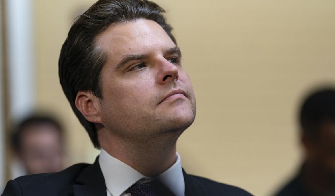 Rep. Matt Gaetz says he's holding a 'political gun' to head of Kevin McCarthy over spending