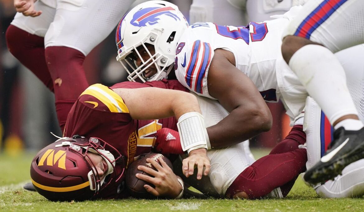 Sam Howell learning some brutal NFL lessons from the ground up