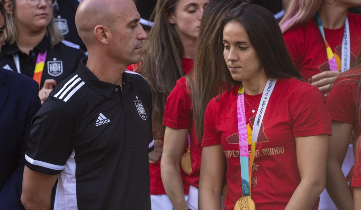 Spain opens case against soccer chief for World Cup kiss. Luis Rubiales breaks weeklong silence