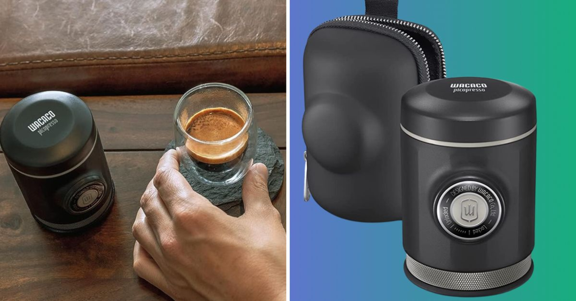 The Picopresso Portable Espresso Maker Is Great For Small Spaces And Travel