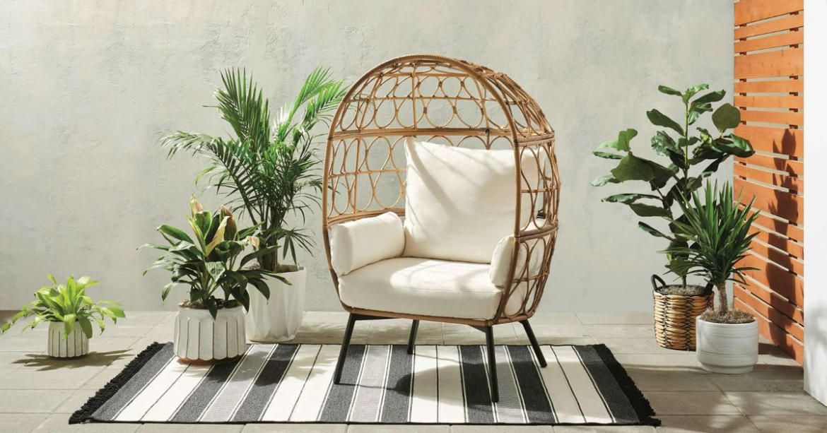 This Affordable Walmart Egg Chair Is Flying Off The Shelves