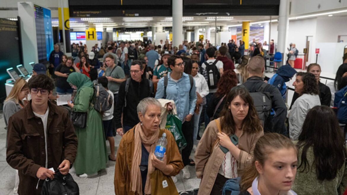 UK flight disruption will take 'days' to fix after technical glitch
