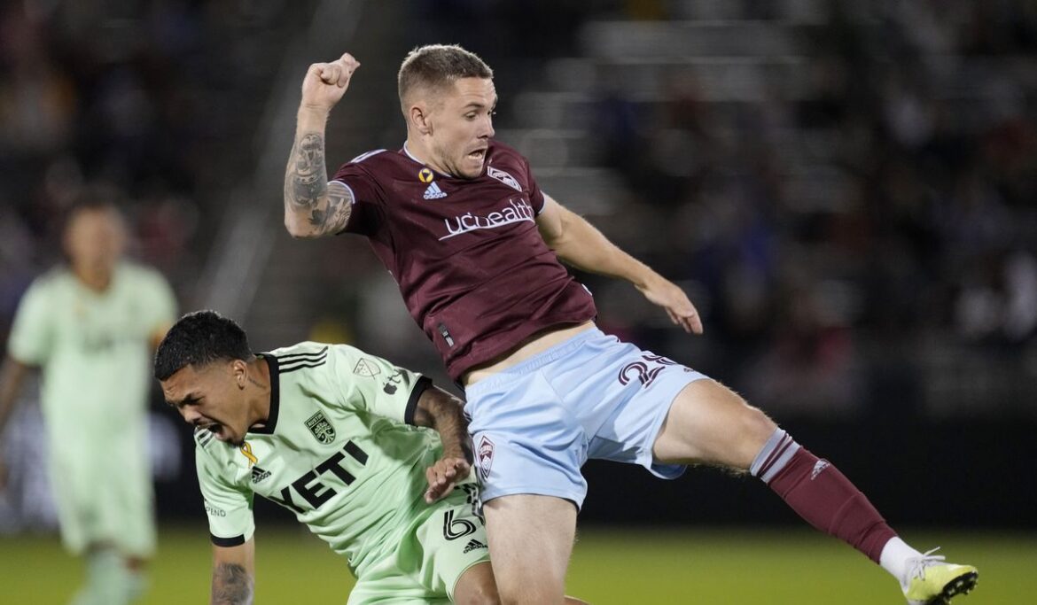 Andreas Maxso scores and Marko Ilic makes 5 saves in Rapids' 1-0 win over Austin