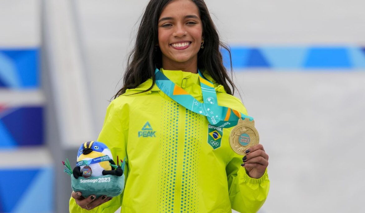 Brazil's Leal dominates women's street skateboarding at Pan American Games, eyes Olympics