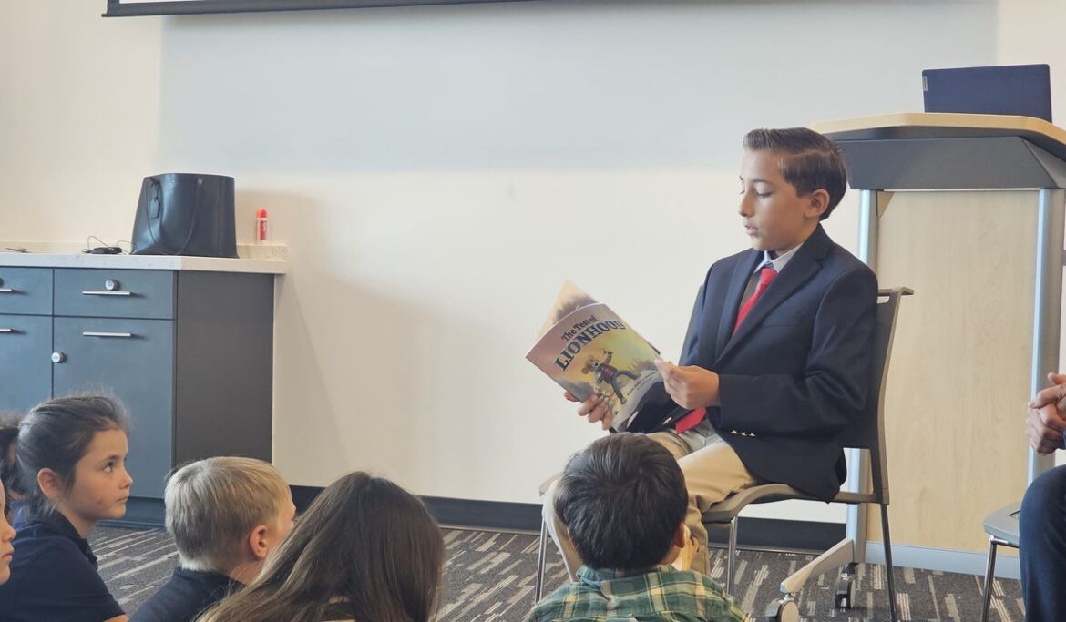 Jaiden Rodriguez, Gadsden flag defender, touts courage at Brave Books library reading