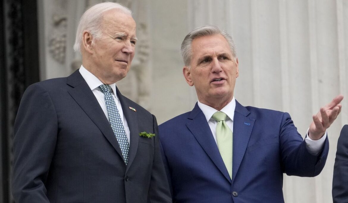 Kevin McCarthy balks at accusations of a 'side deal' with Joe Biden on Ukraine funding