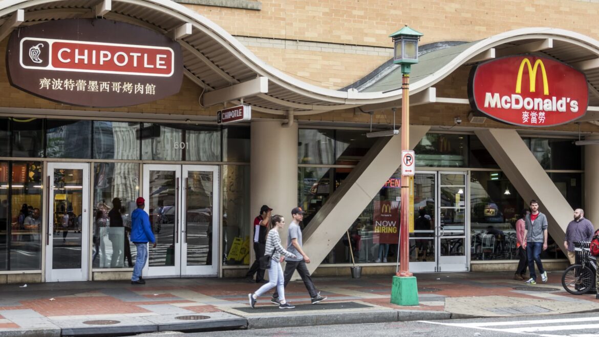 McDonald's, Chipotle to raise California menu prices as wages rise
