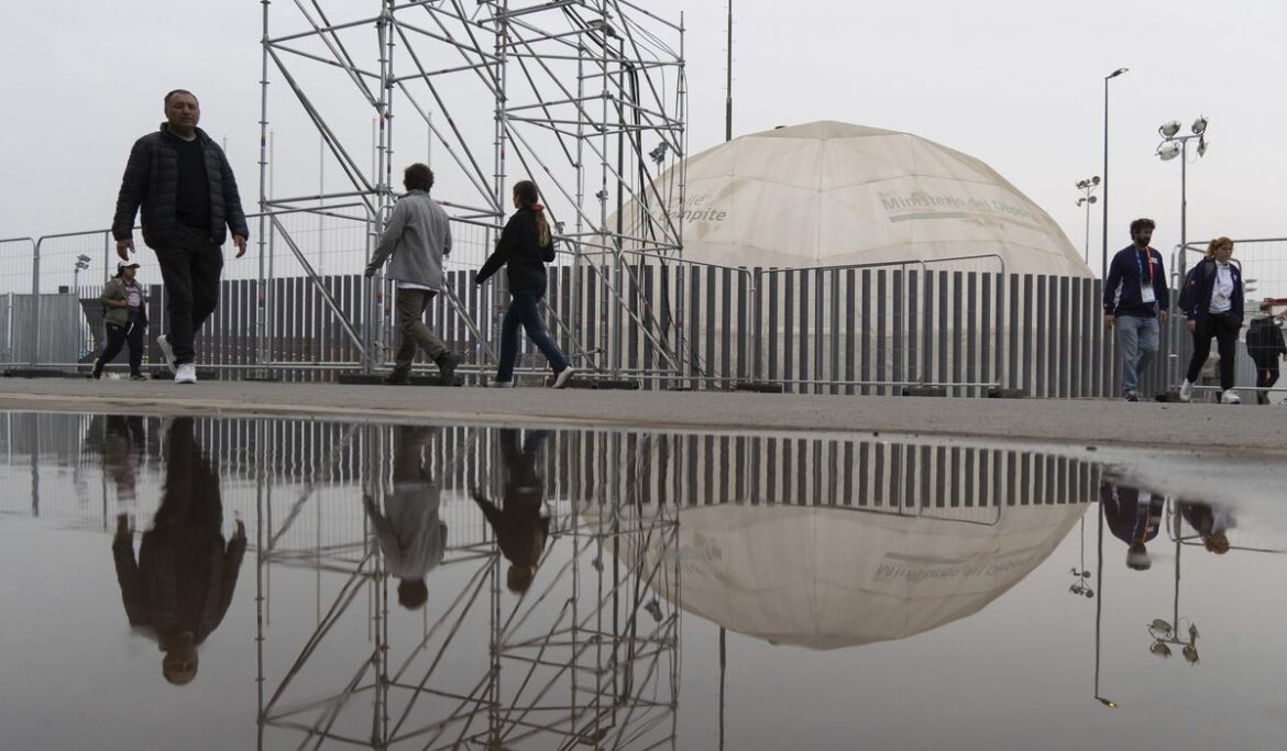 Pan American Games start in disarray with cleaners still working around the National Stadium