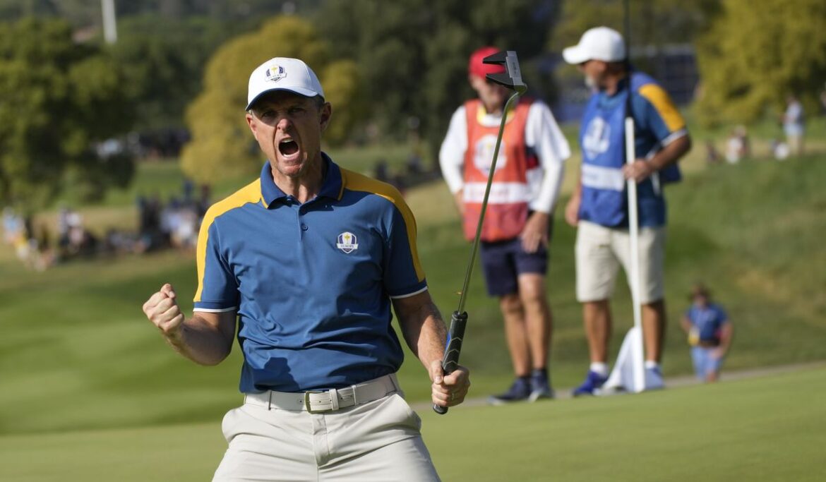 Ryder Cup in Rome stays right at home for the Europeans as U.S. loses its seventh straight in Europe