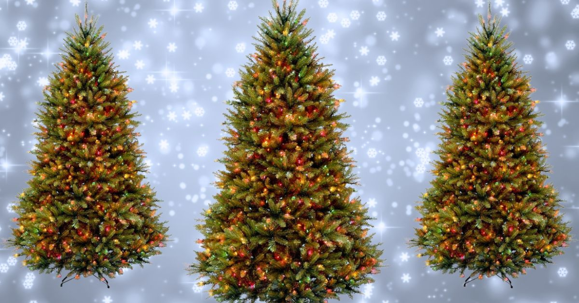 This Artificial Christmas Tree Is $50 Off On Amazon