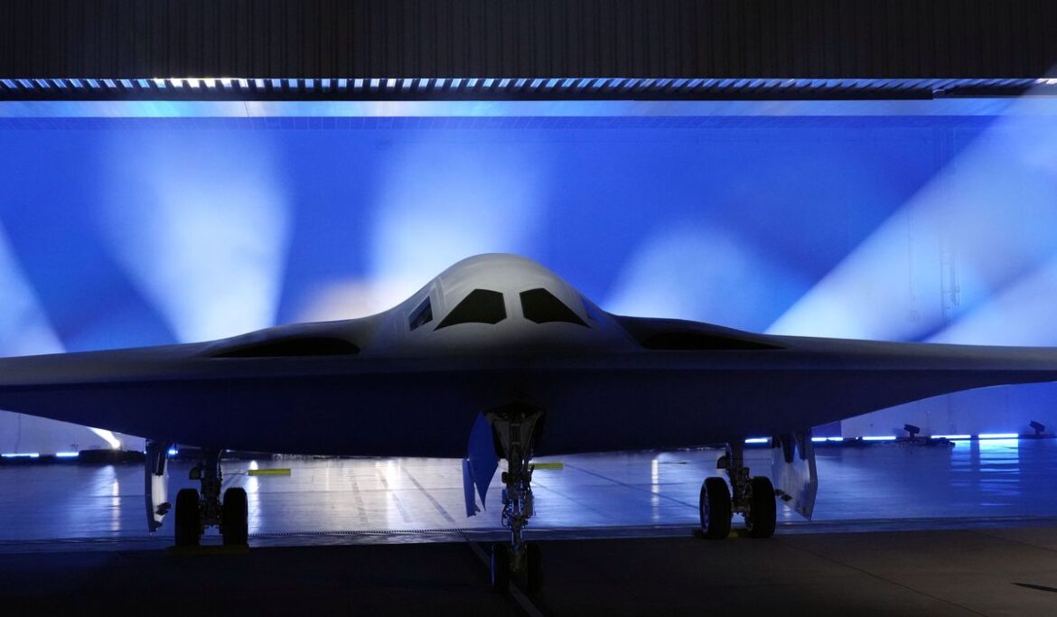 Air Force's nuclear stealth bomber takes first test flight
