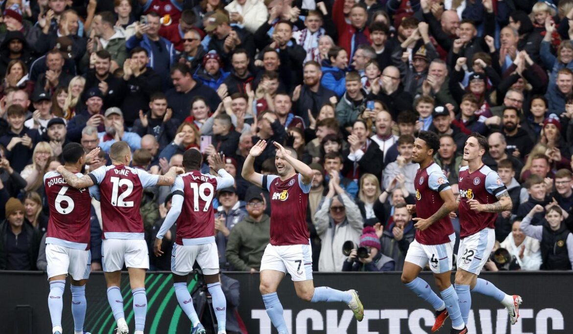 Aston Villa cruises to 3-1 victory over Luton in Premier League