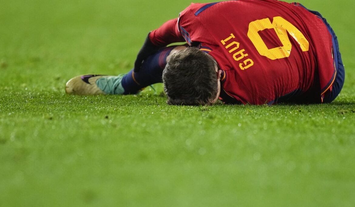 Barcelona midfielder Gavi to undergo surgery for knee injury sustained with Spain's national team