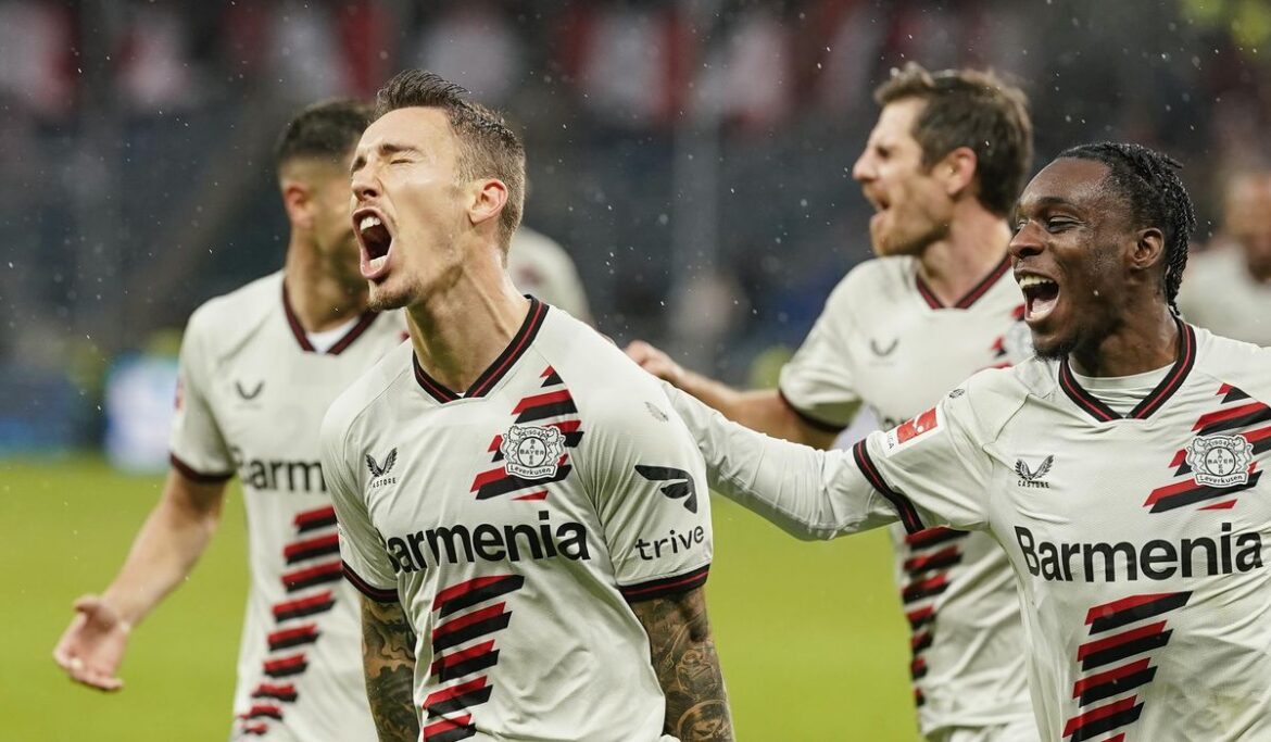 Bayer Leverkusen stays top in Bundesliga, Union Berlin slumps to another defeat