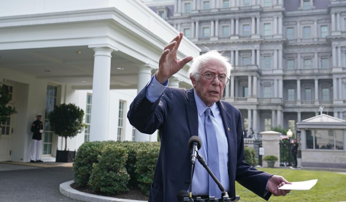 Bernie Sanders says Democrats criticizing Joe Biden on Israel should target Donald Trump, GOP