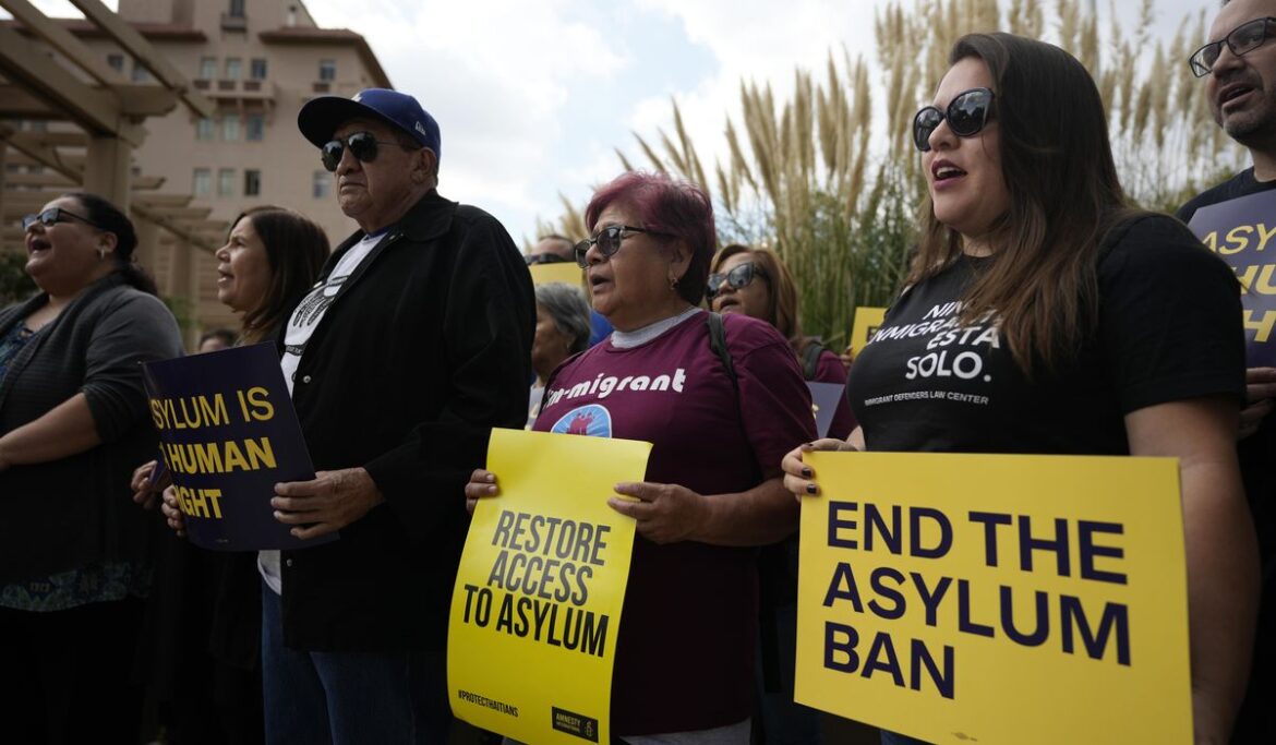 Biden administration warns of major disruption at border if judges halt asylum rule