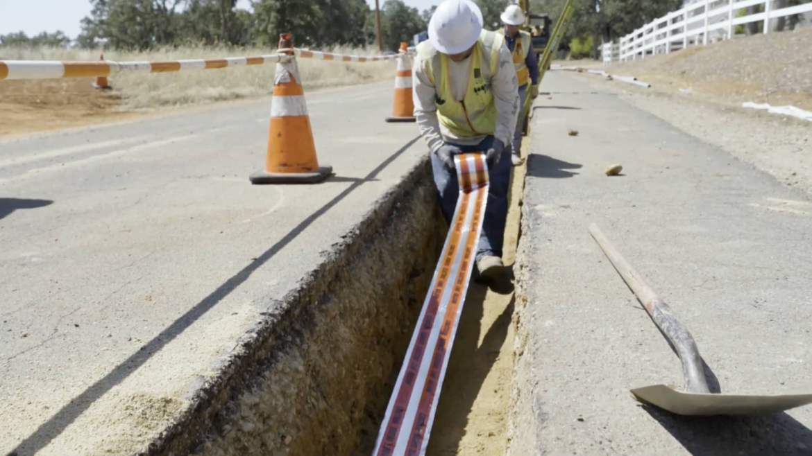 Burying power lines for wildfire prevention is effective but expensive